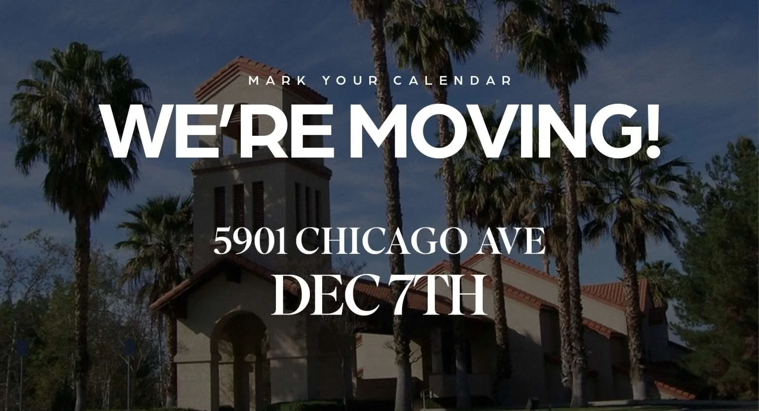 We're Moving!