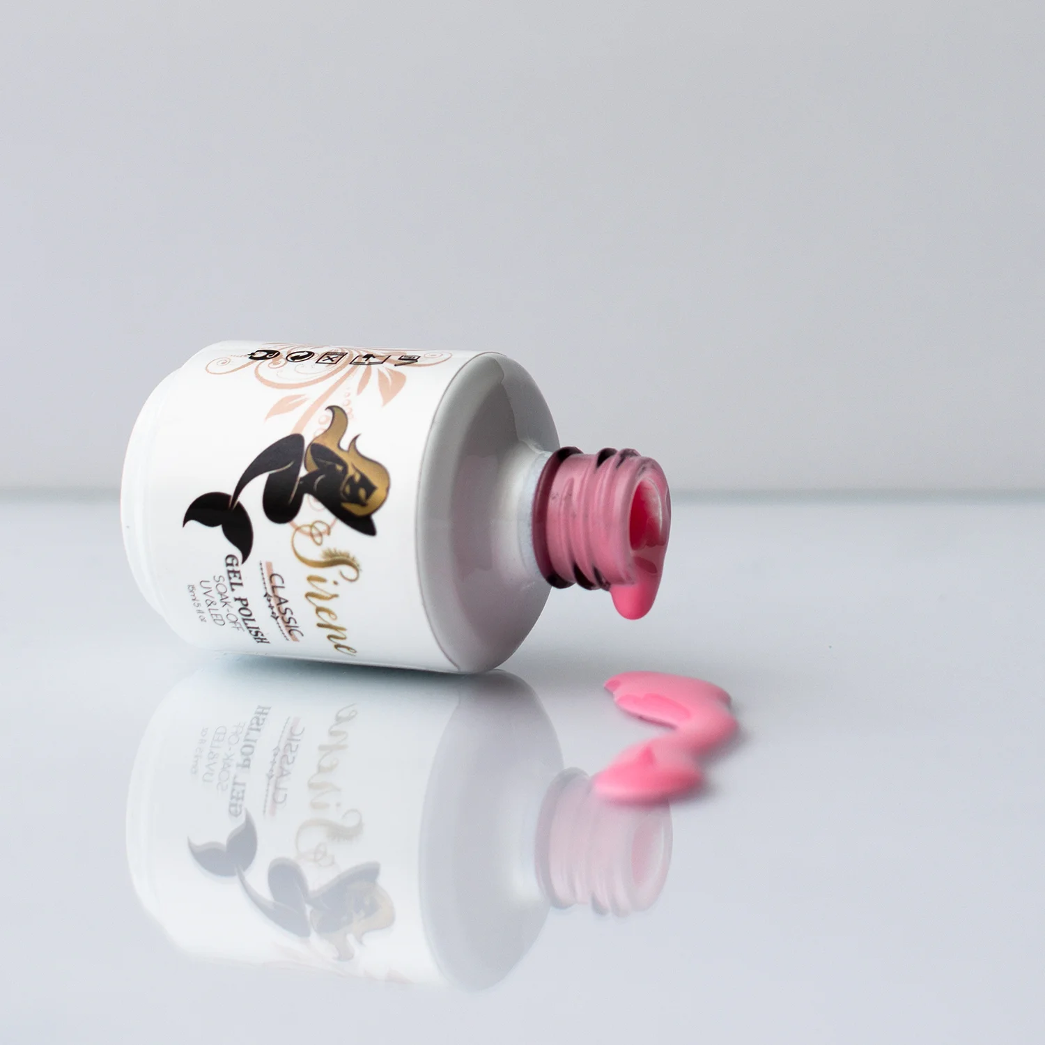 Sirene Classic Pastel Pink Gel Polish 010