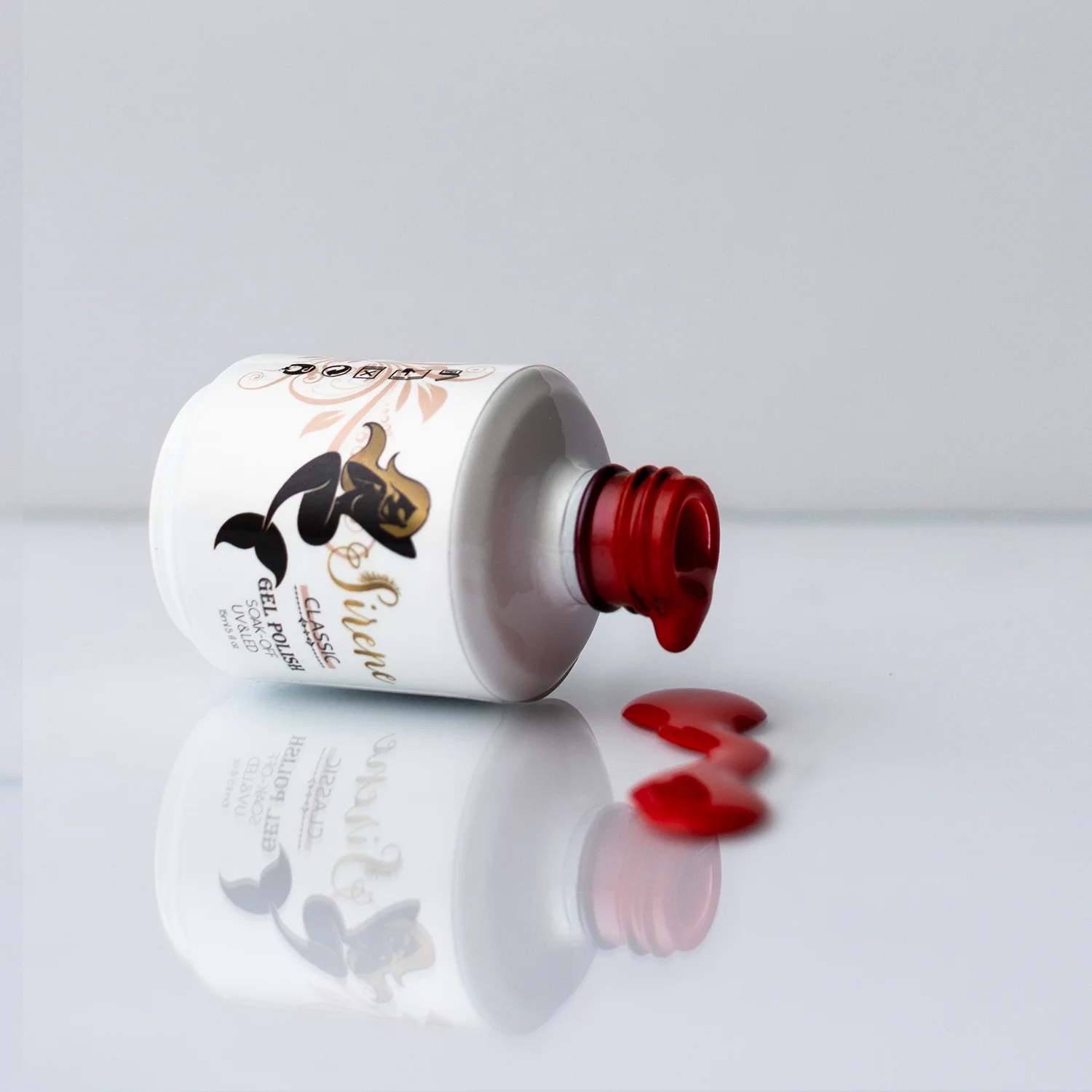 Sirene Classic Red Gel Polish 019