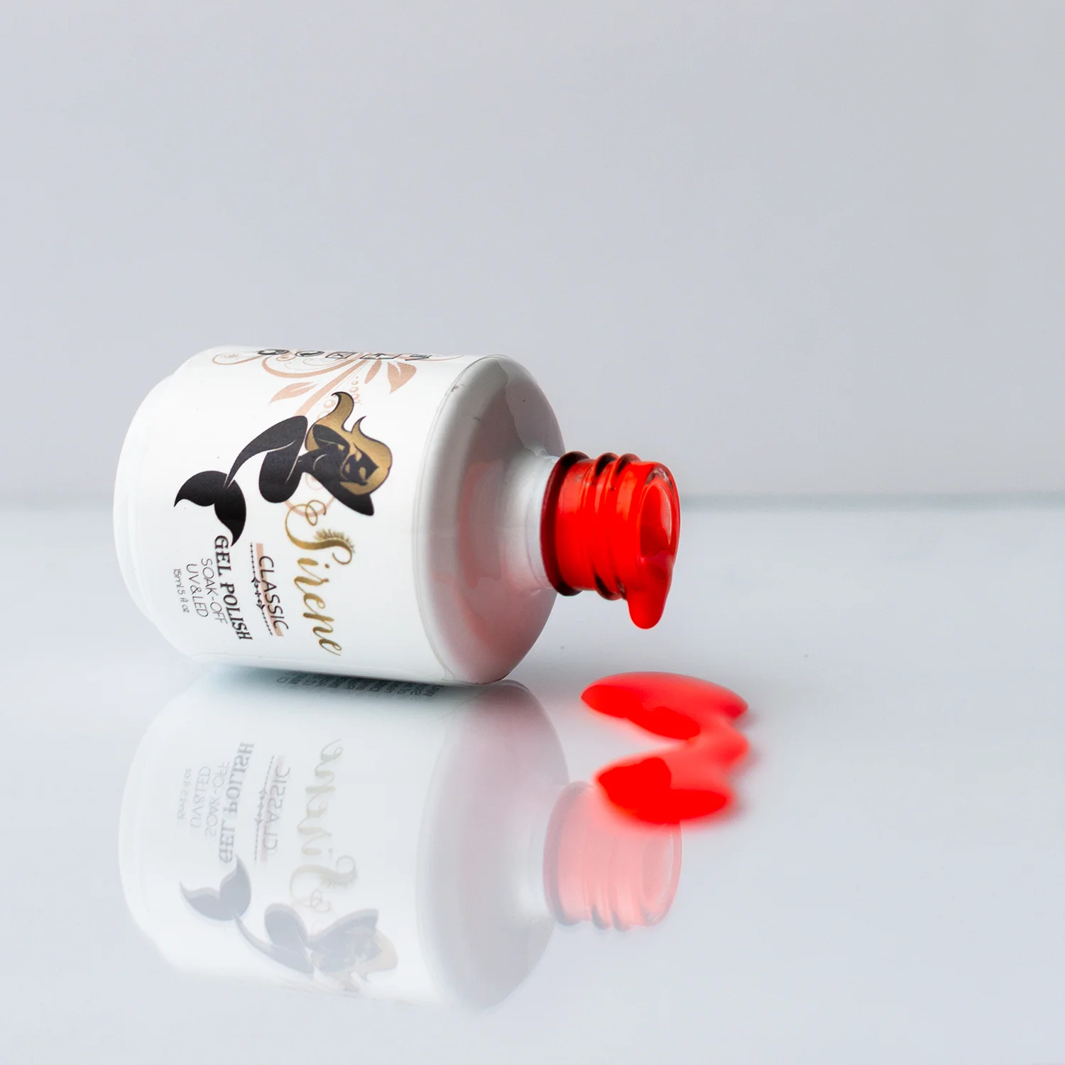 Sirene Classic Neon Orange Gel Polish 043