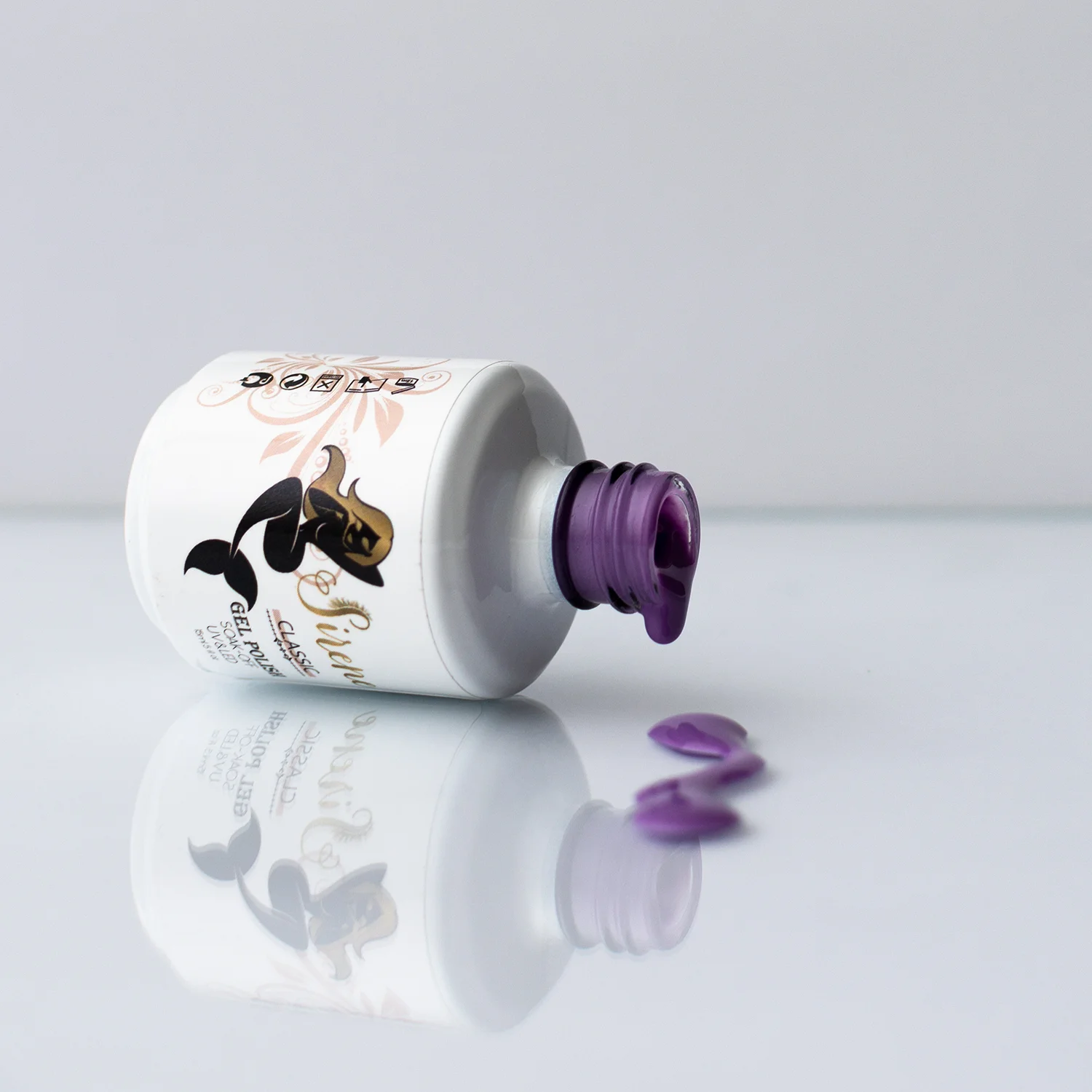 Sirene Classic Purple Gel Polish 056