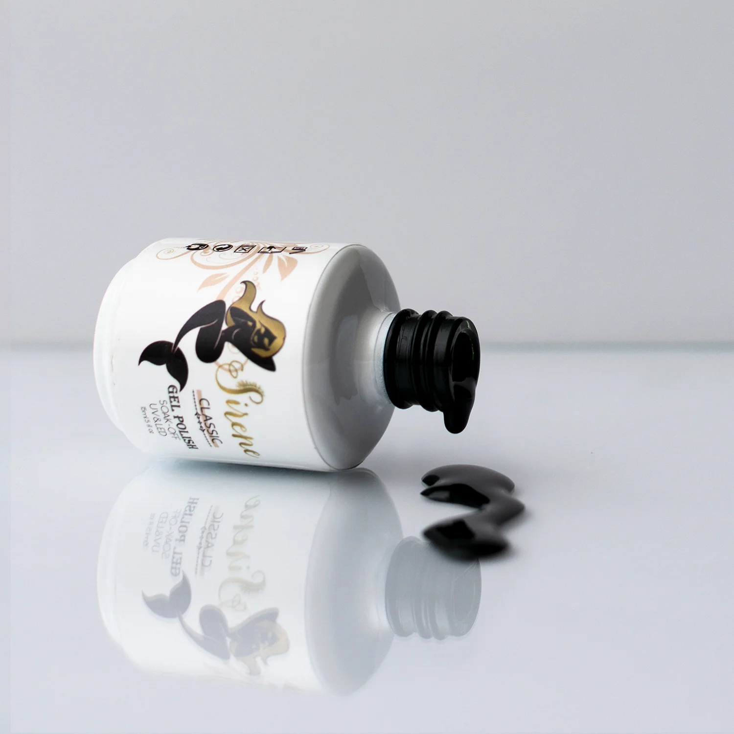 Sirene Classic Black Gel Polish 083