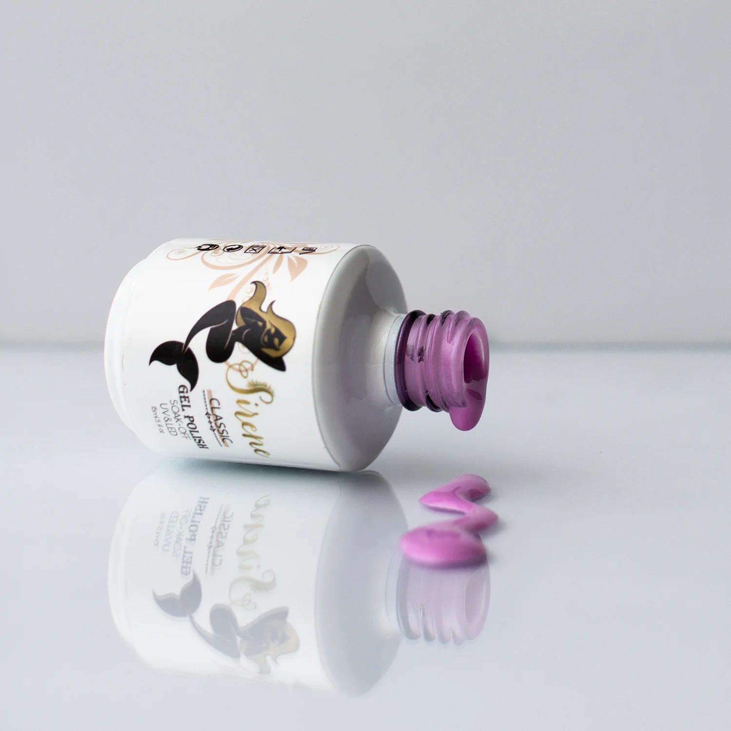 Sirene Classic Pastel Purple Gel Polish 124