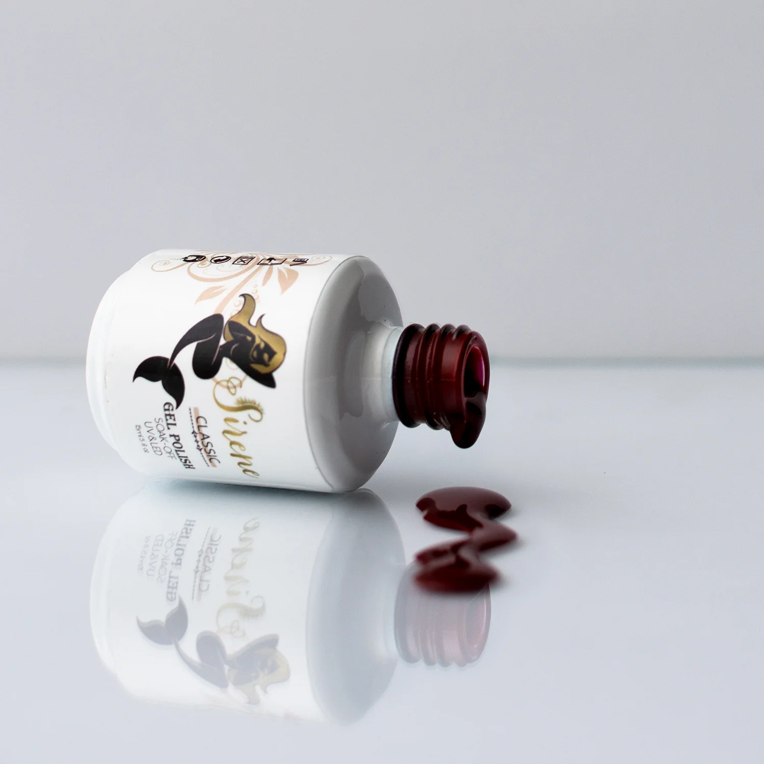 Sirene Classic Maroon Gel Polish 133