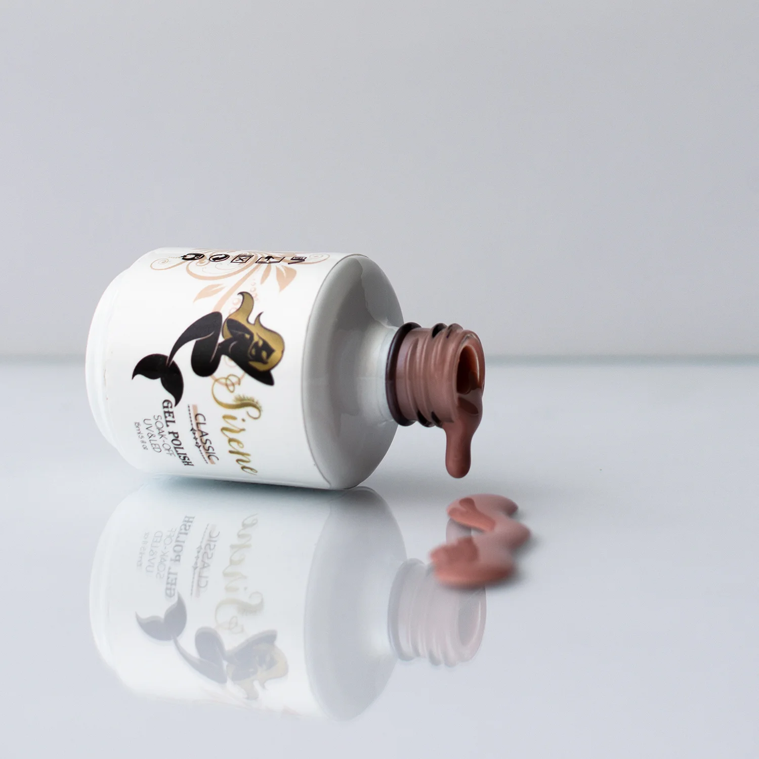 Sirene Classic Deep Pink Gel Polish 212