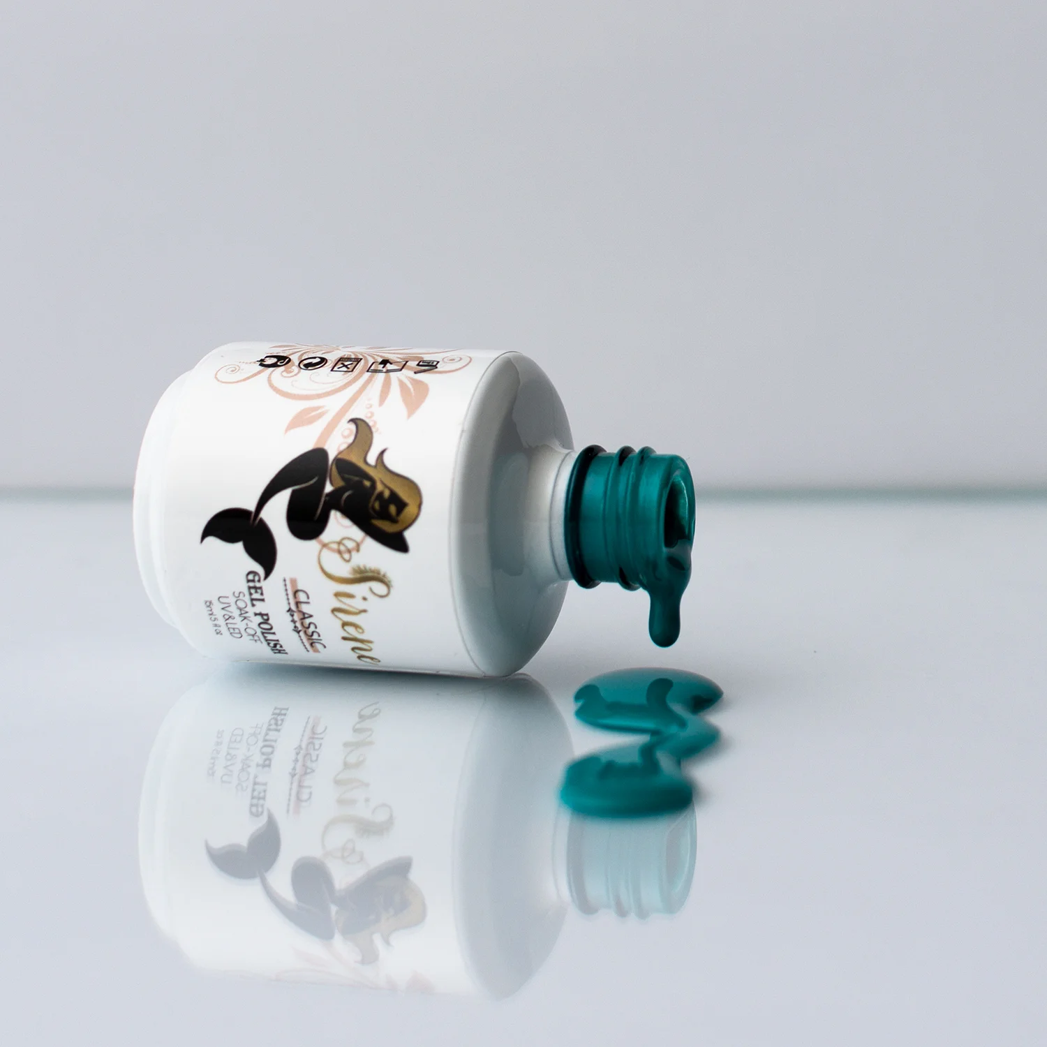 Sirene Classic Teal Gel Polish 409