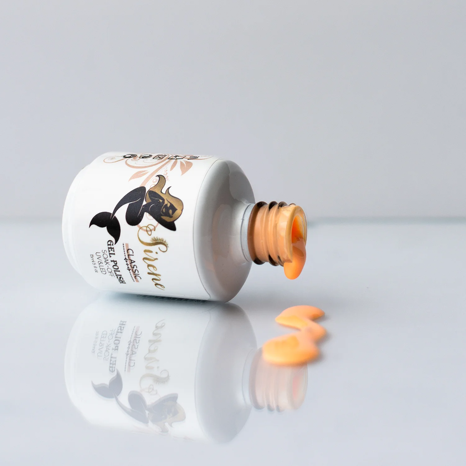 Sirene Classic Light Orange Gel Polish 806