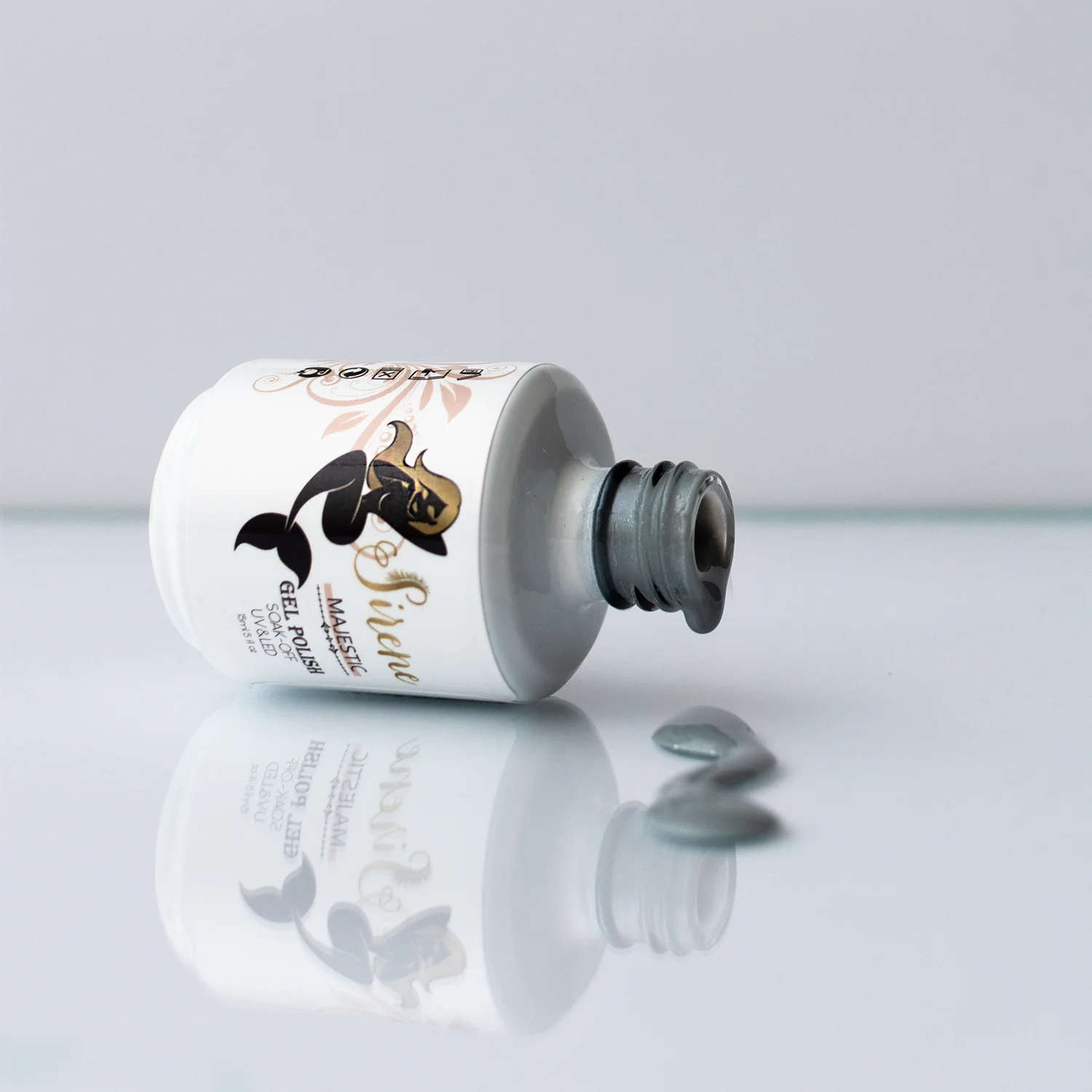 Sirene Majestic Gray Gel Polish 1879