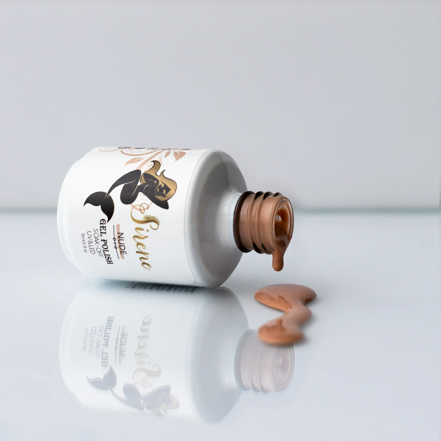 Sirene Nude Dark Tan Gel Polish nu002