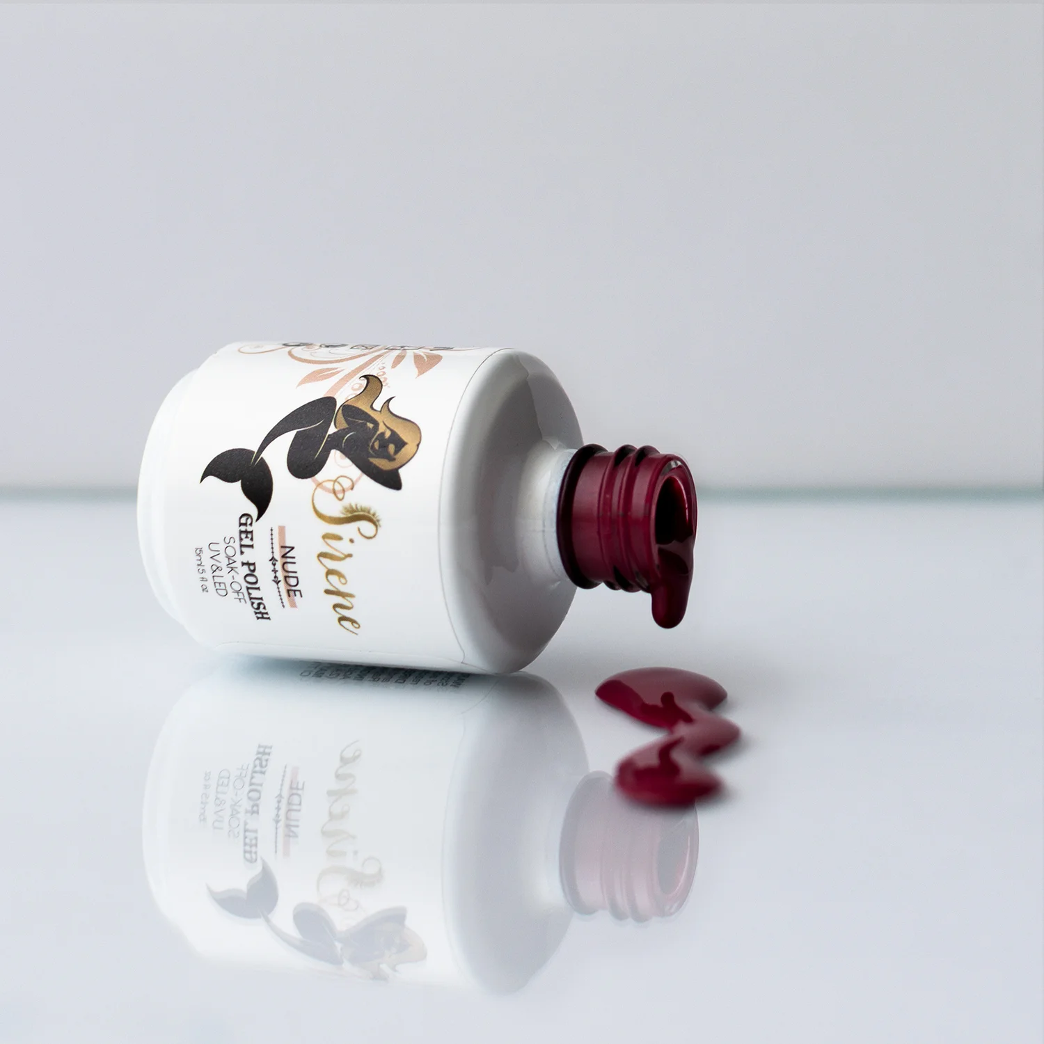 Sirene Nude Red Wine Gel Polish nu008