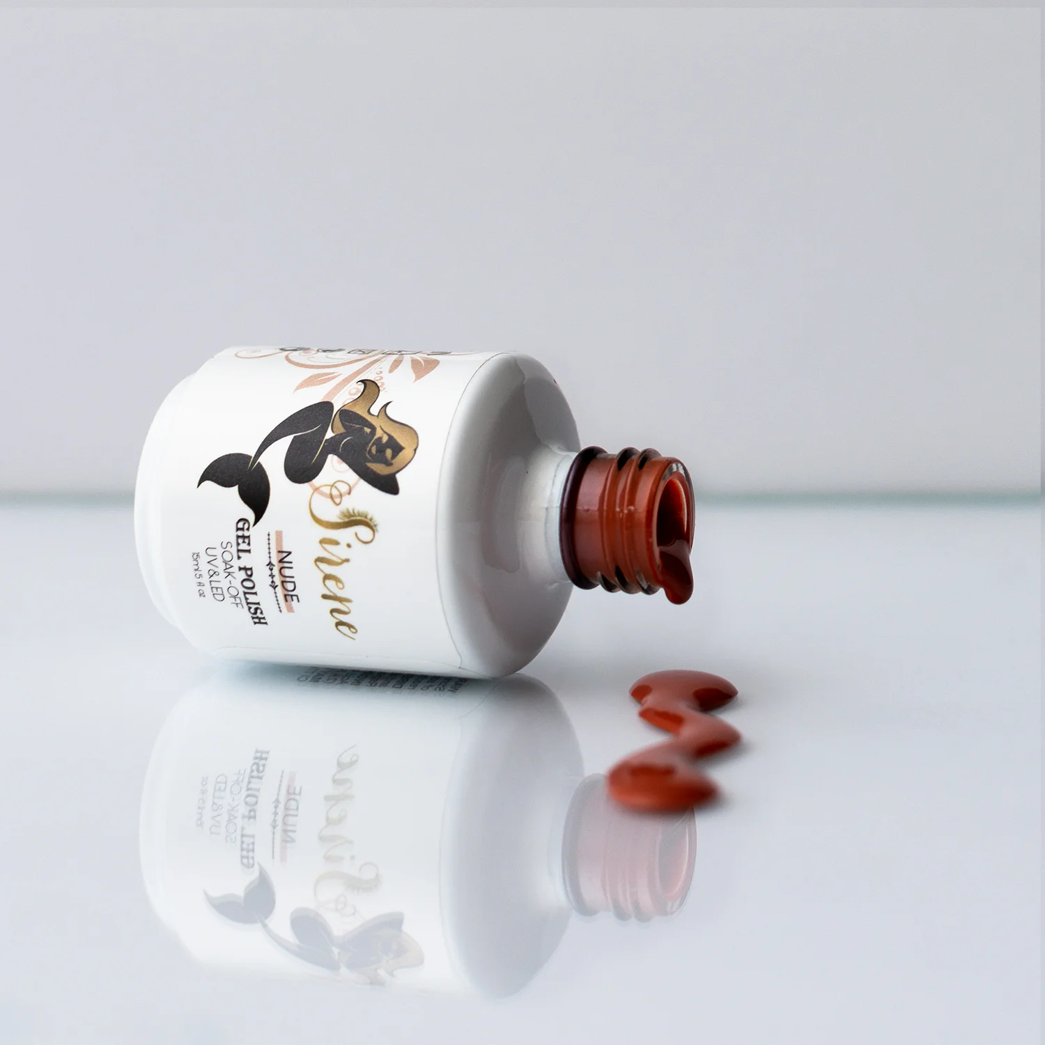 Sirene Nude Burnt Orange Gel Polish nu010