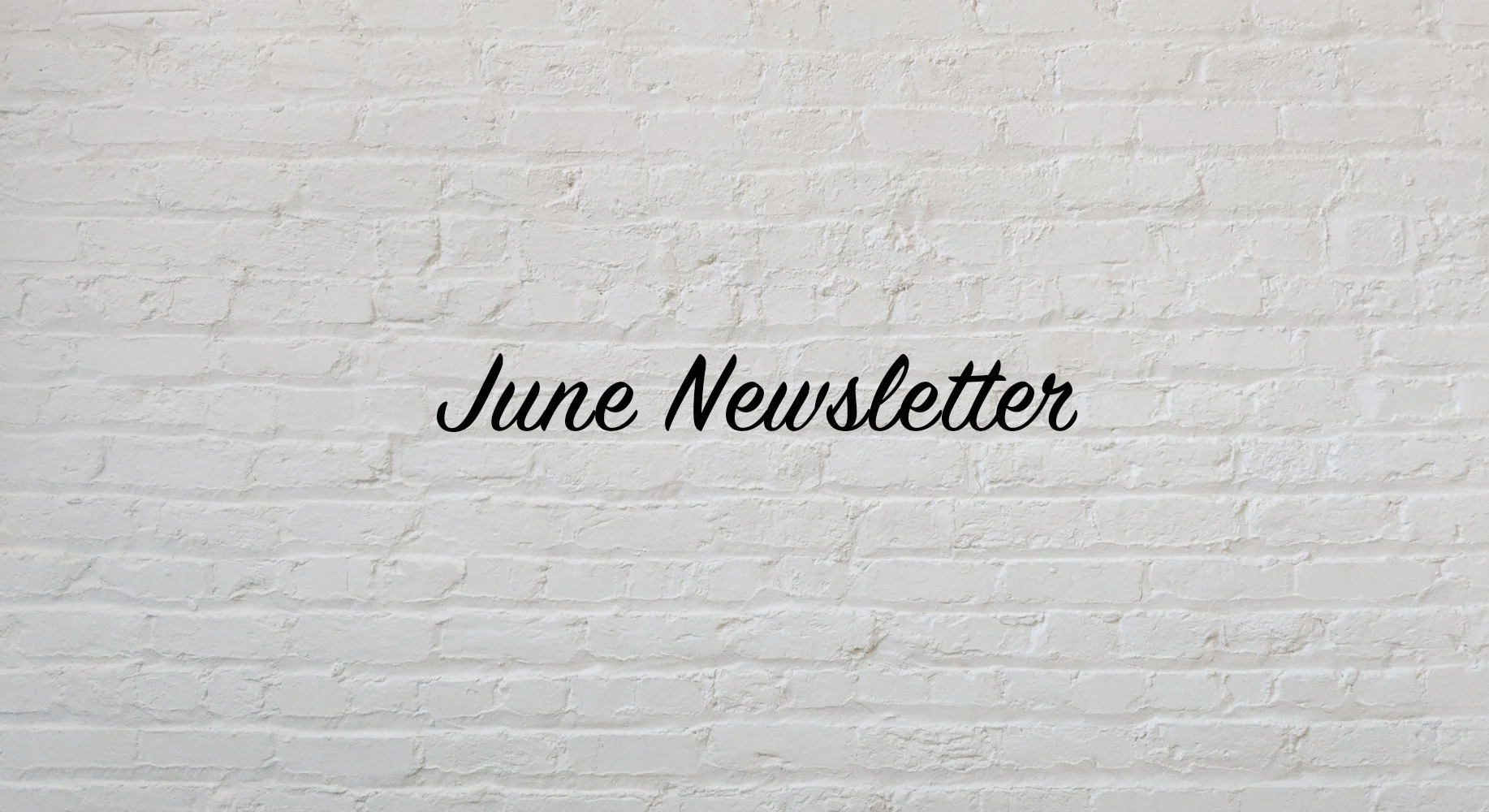 June Newsletter {IBS Show Details}