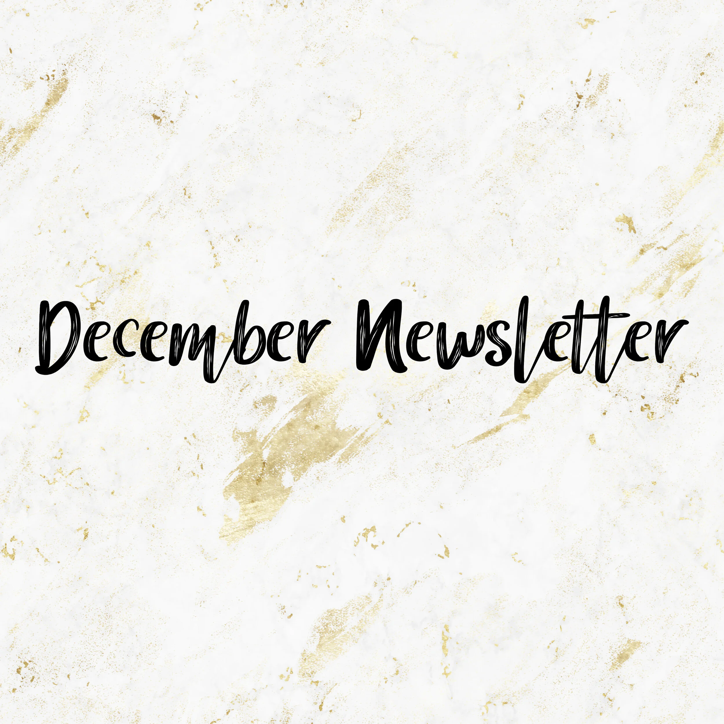 December Newsletter