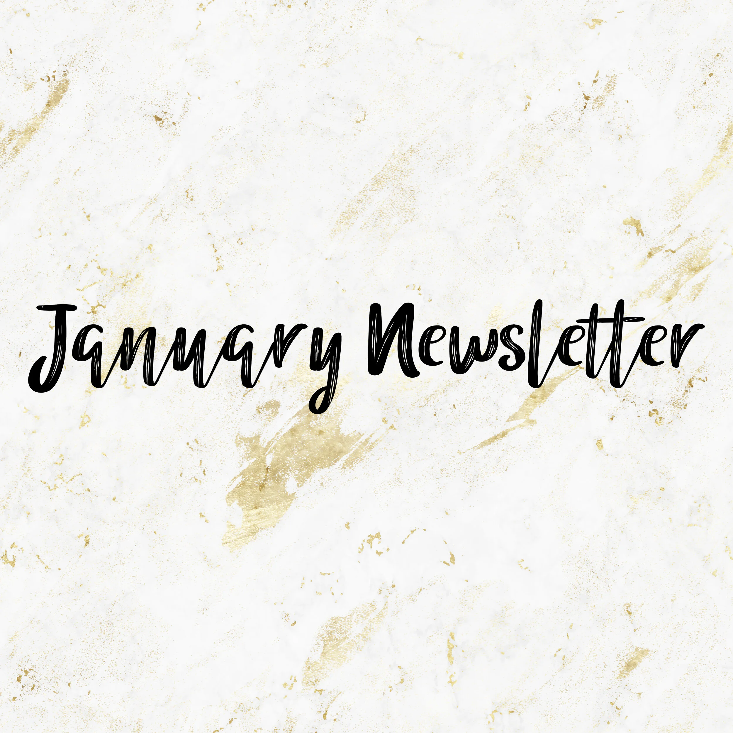 January Newsletter