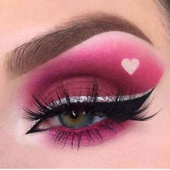 Valentine's Day Eye Makeup — Sirene's Beauty Place
