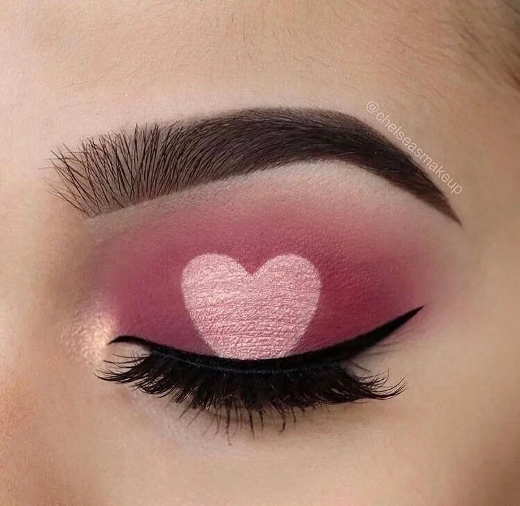 Valentine's Day Eye Makeup — Sirene's Beauty Place