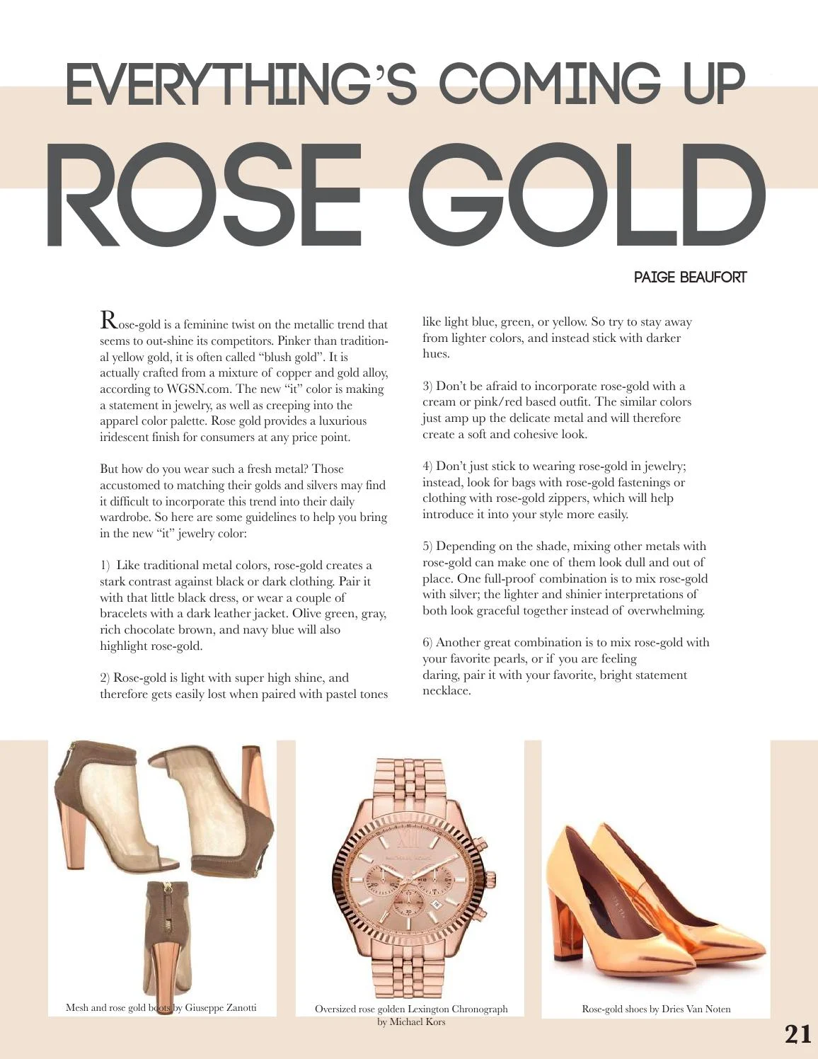 Spring/Summer Issue, 2014
