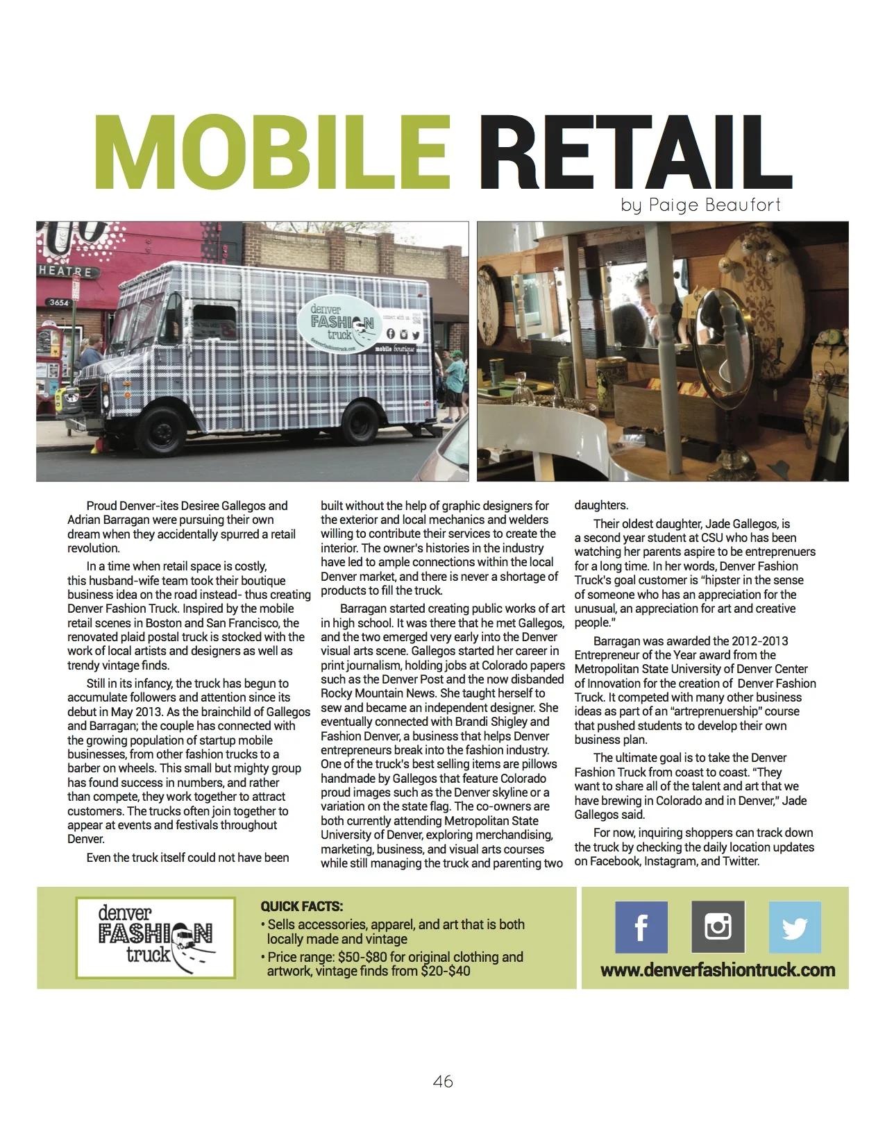 Fall/Winter 2013 TFR Issue. Also published in The Rocky Mountain Collegian on April 8, 2014. 
