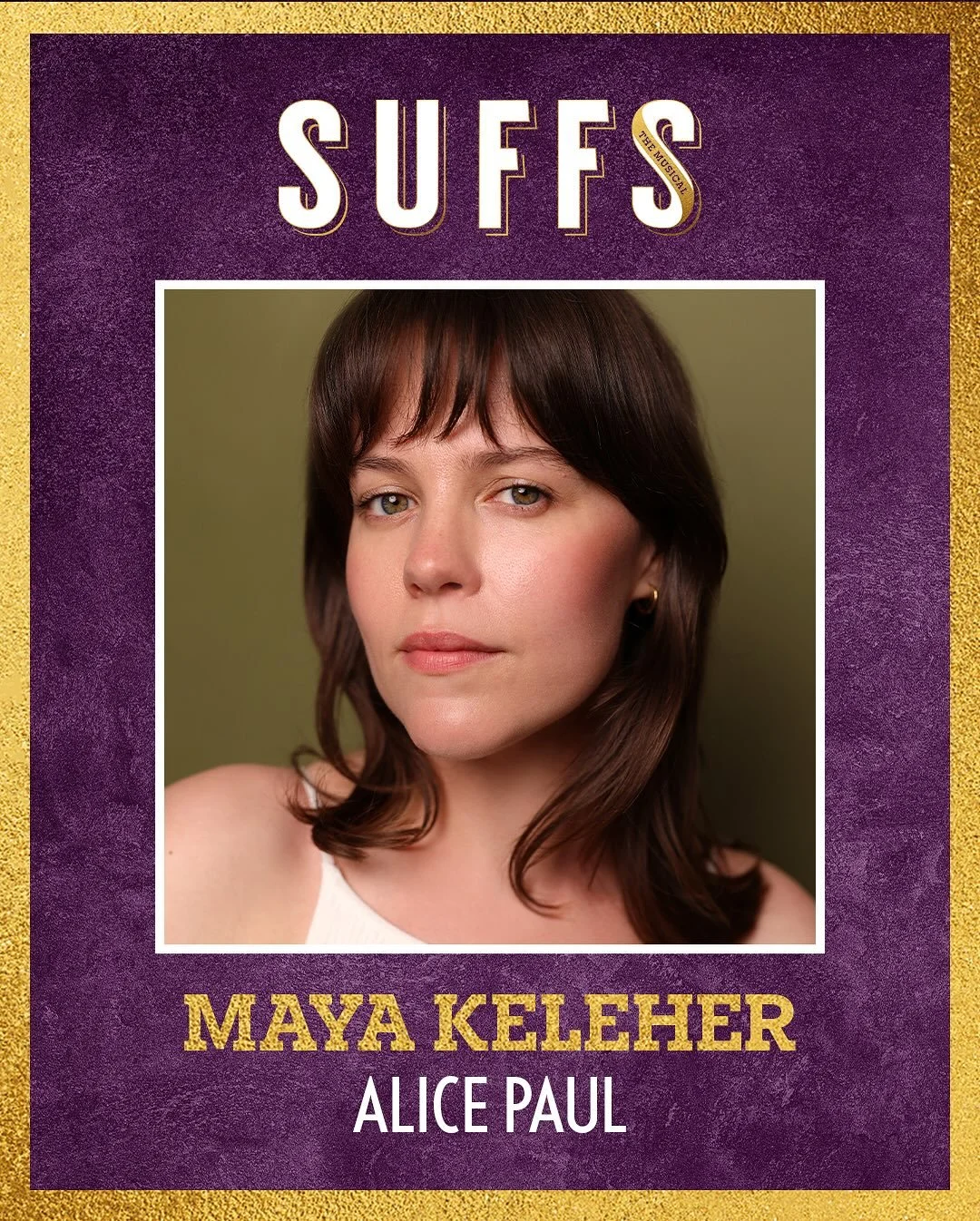 I can&rsquo;t believe I&rsquo;m actually typing this but, here we go!

I will be playing Alice Paul in the 1st National Tour of Suffs.

After years of working and waiting to get back on stage, it&rsquo;s finally happening. The path wasn&rsquo;t alway