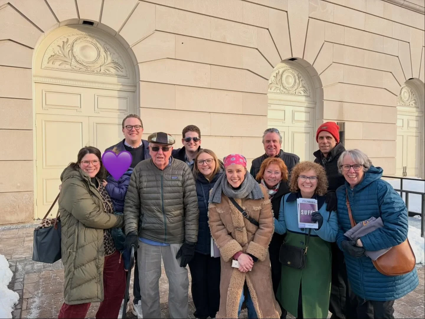 Hartford, CT. Home. Wow. Pretty chilly.
1/27/2026 - 2/1/2026

It was a dream to perform at The Bushnell. So many people came to support me. I wish my Dad could have seen this. What a week! 

(If I didn&rsquo;t tag you please tell me. And if you have 