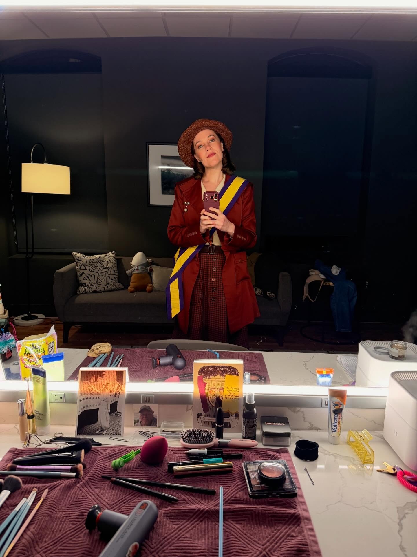 Greenville, SC. Warmth. Sun. 
2/24/2026 - 3/1/2026

Saw family. My Mom. Got to walk outside with a light layer. Water bottle purse official.