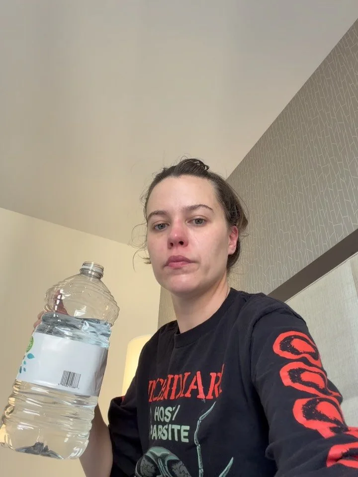 Minneapolis, MN. Recovery week. 
4/7/2026 - 4/12/2026

Wow what incredibly electric audiences. Eased back into doing the show after my sick week. It was scary but a great learning experience and everyone was really supportive. Wish we had more time h