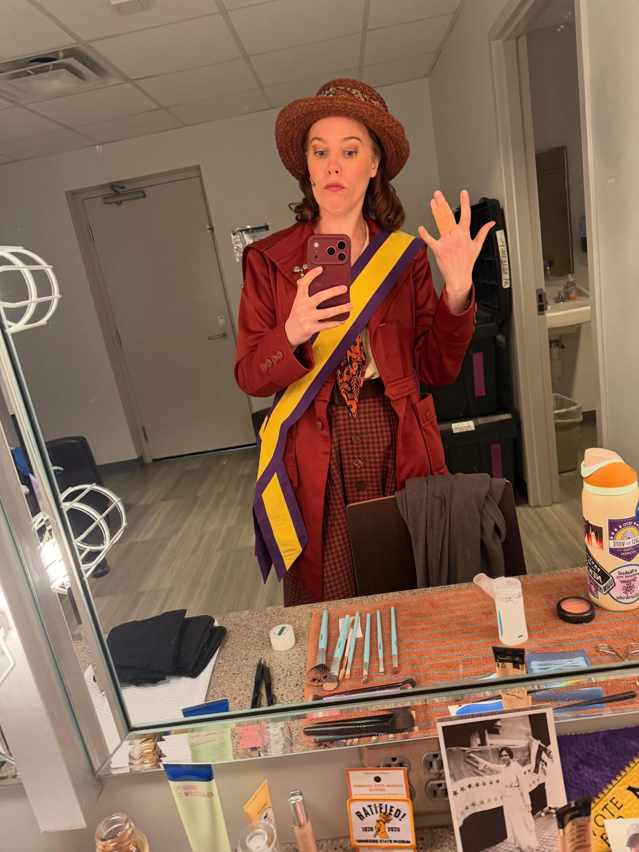 Cincinnati, OH. Week before layoff.
5/12/2026 - 5/17/2026

Good coffee shops. Good hotel. Good vintage. Great audiences. Lovely theater. A jammed finger. And now it&rsquo;s time for some much needed rest.