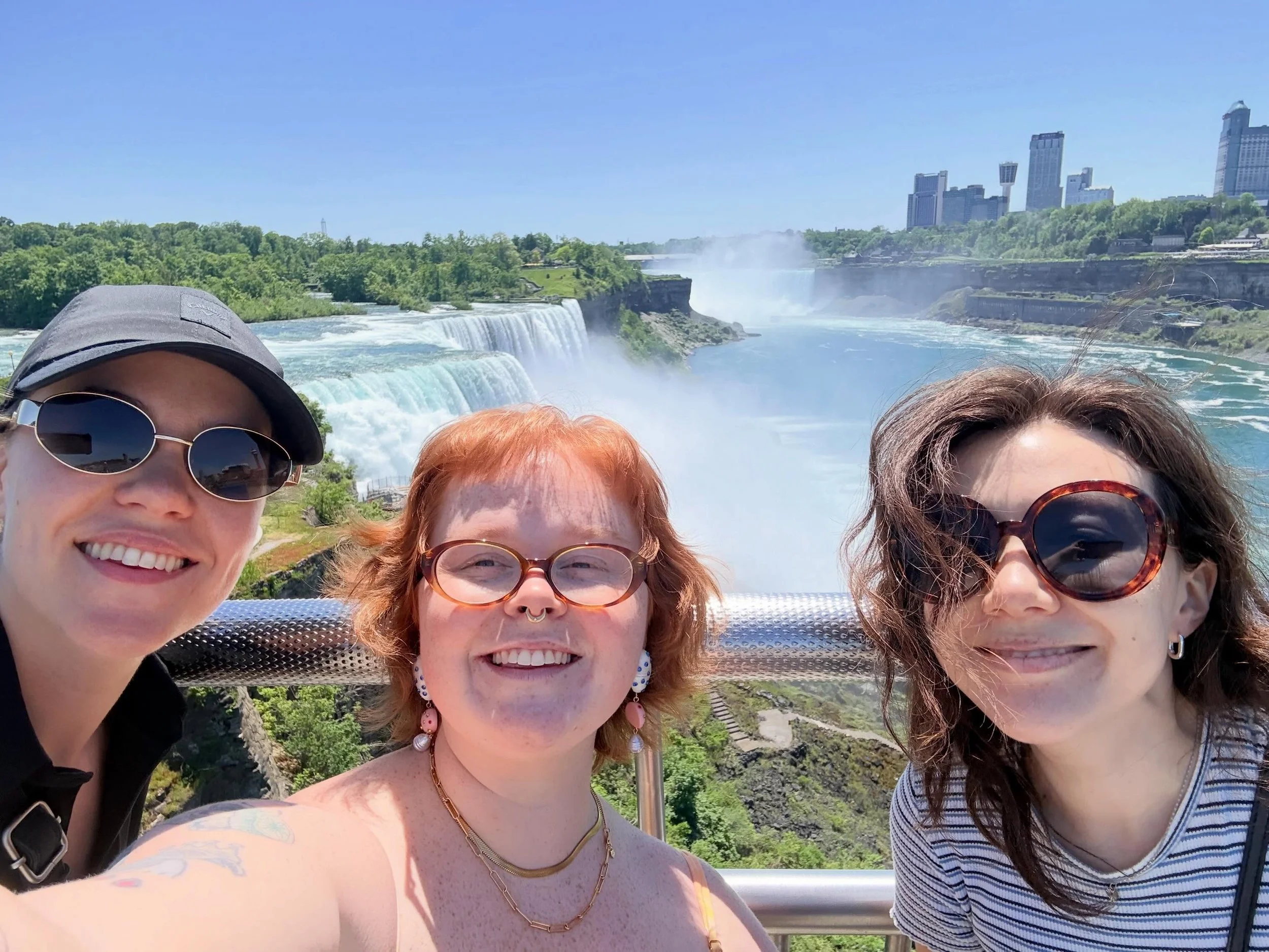 Buffalo, NY. Niagara Falls.
6/2/2026 - 6/7/2026

Seeing the falls. Buying a suede suit. Pedicure season. The swings hit swingo! Lots of sweet walks. 

6 cities left on tour.