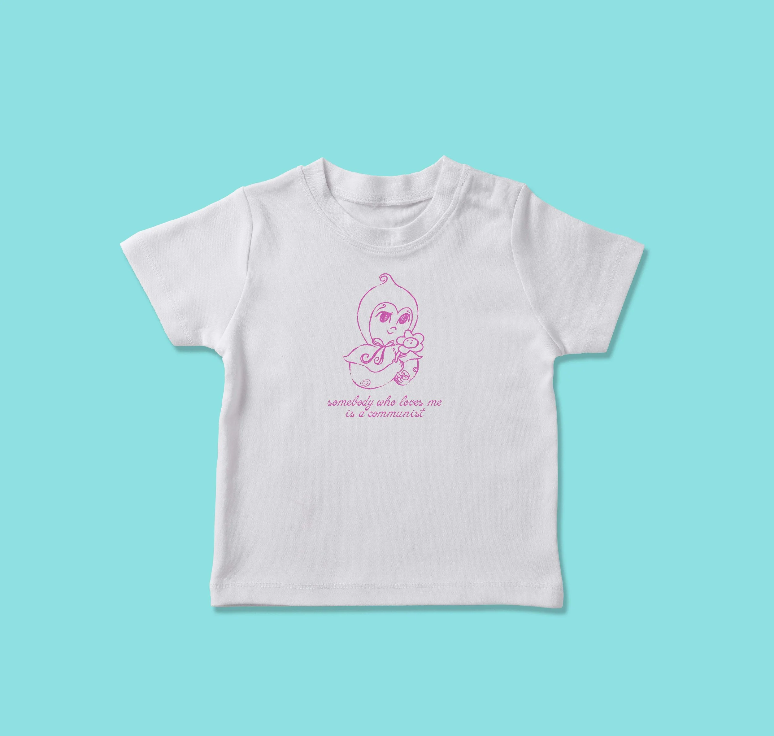 Commie Baby Tee (Pink)