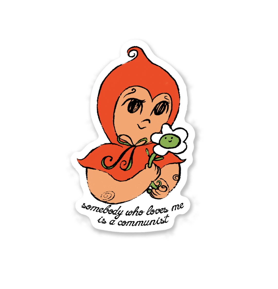 Somebody Loves Me Sticker
