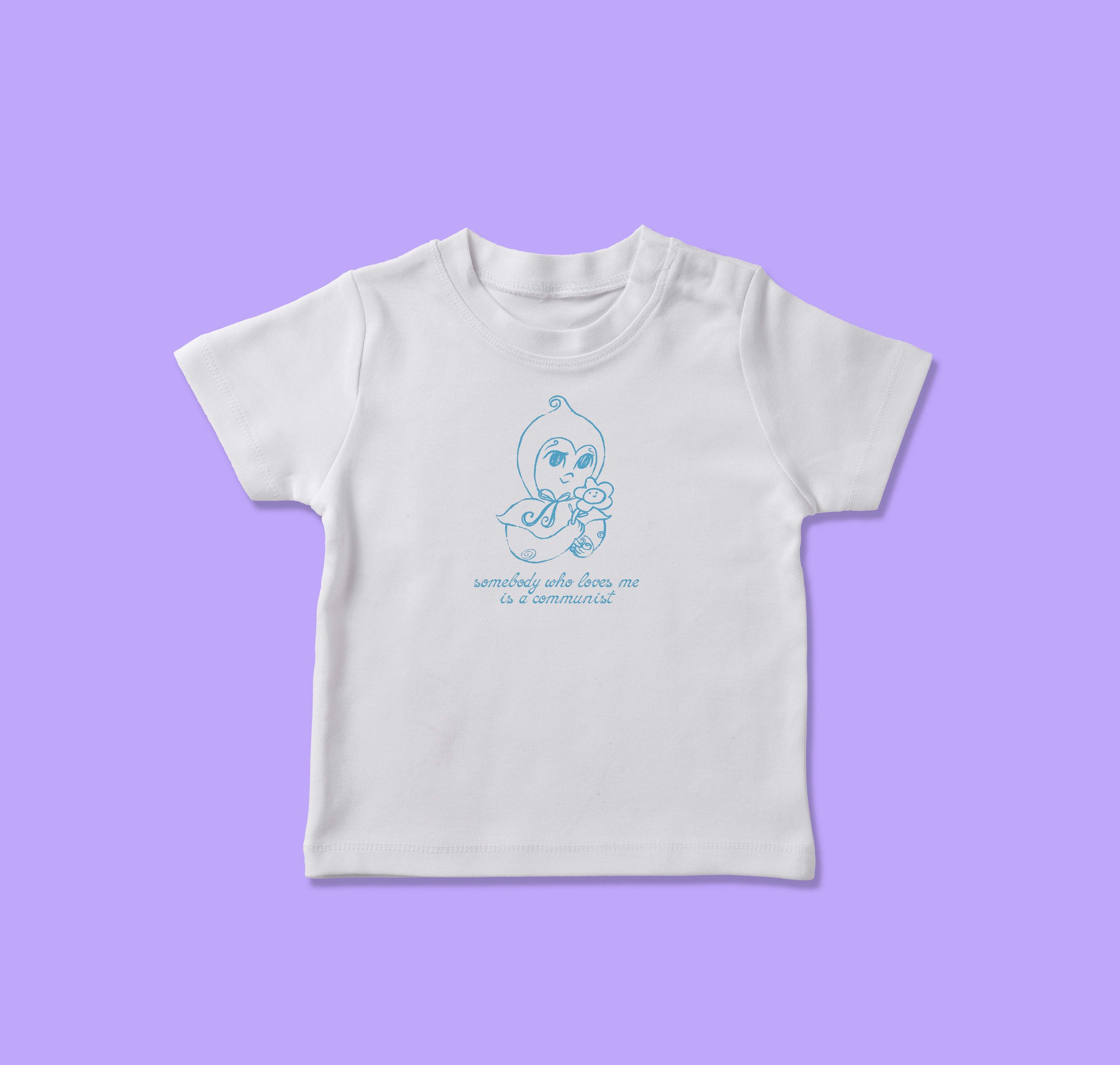 Commie Baby Tee (Blue)