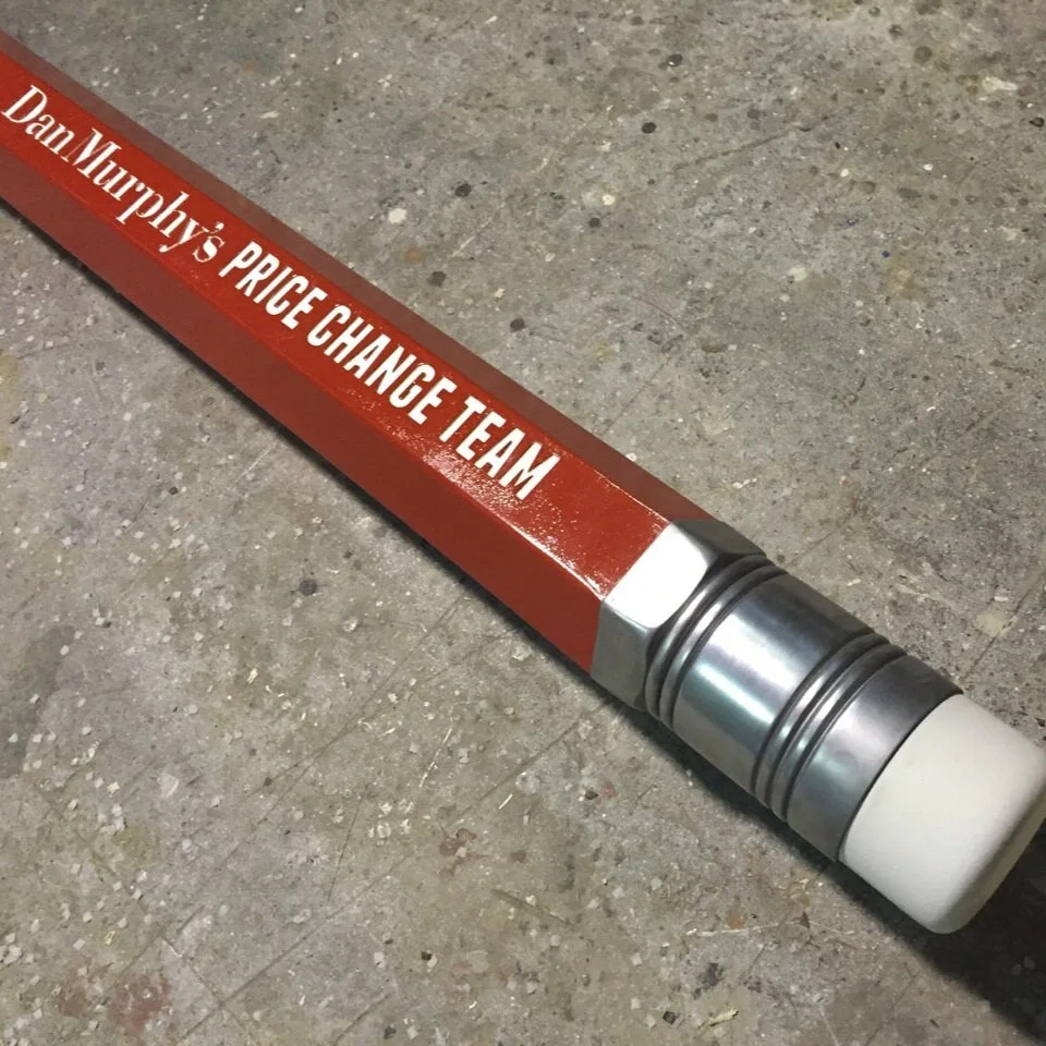 DAN MURPHY'S GIANT PENCIL