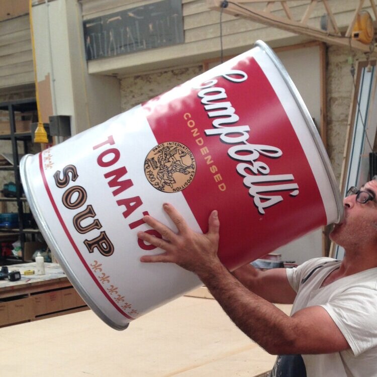 GIANT CAMPBELL'S CAN