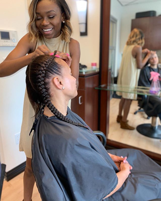 After spending the weekend and early part of this week getting all our glam girls cut, colored and cute, we can breathe a sigh of relief here in Central Florida. 
Things are returning to normal for us as we prepare to send the kiddos back to school t
