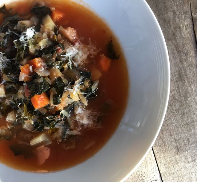 Ribollita Photo and recipe ©Evie Saffron Strands