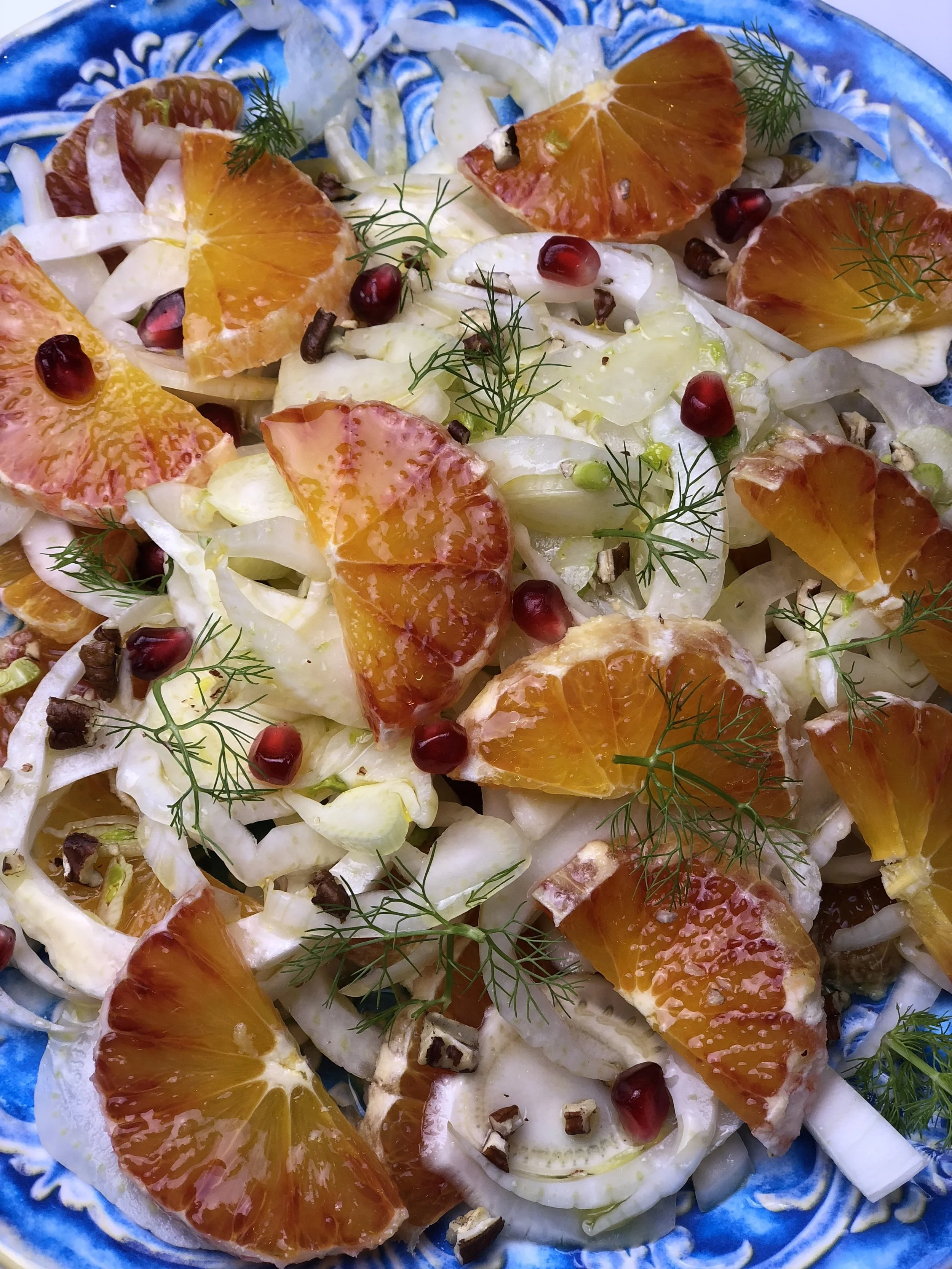 Fennel & Blood orange salad Photo © Puntarelle&Co
