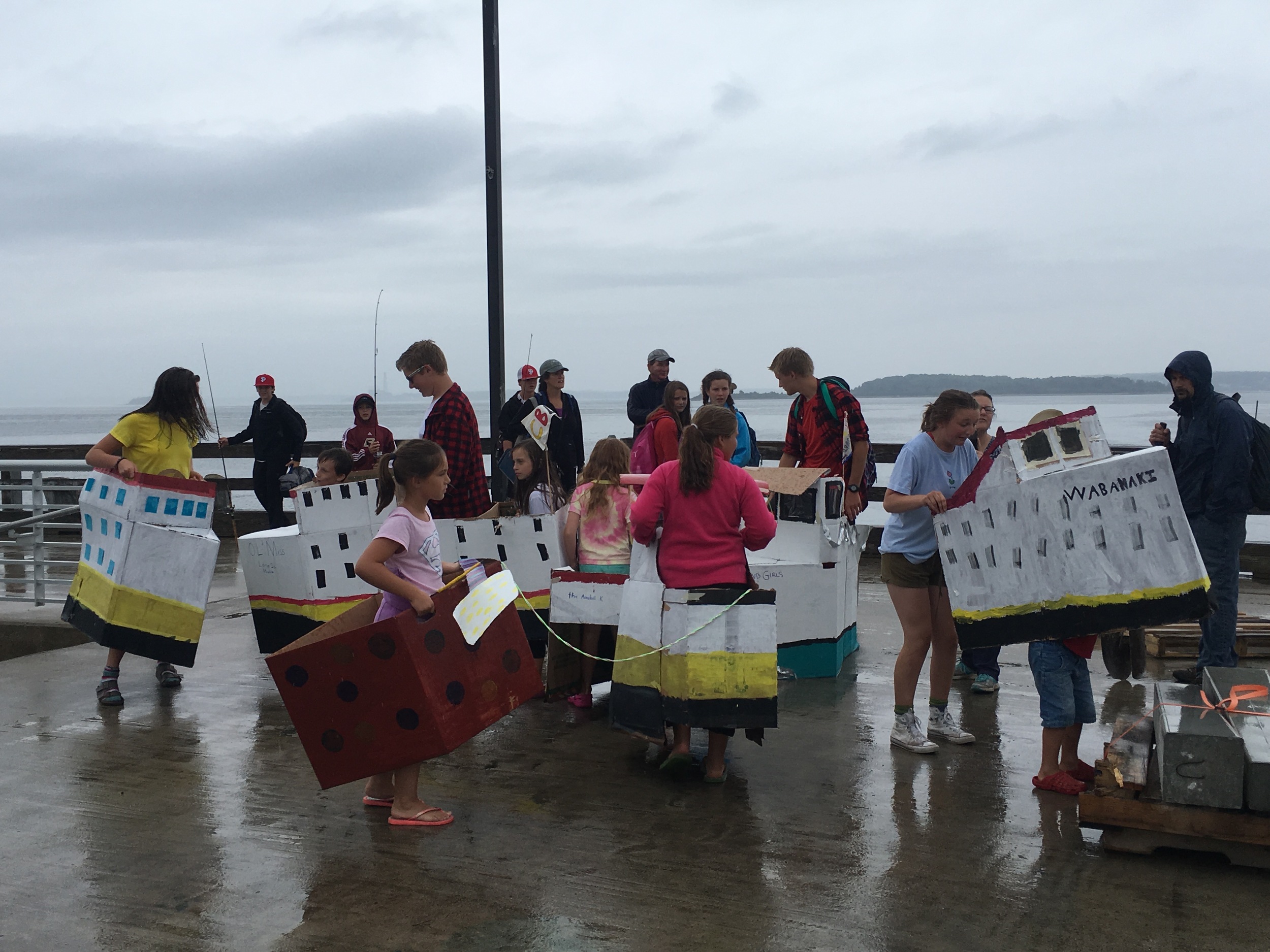 Apparently it was an appreciation day for the Casco Bay ferry line