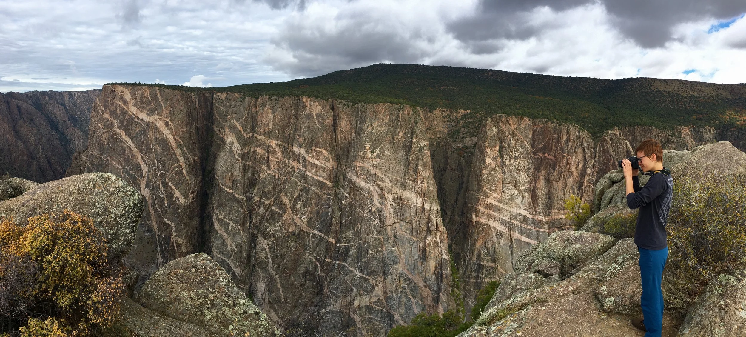 View of the Painted Wall in BCGNP