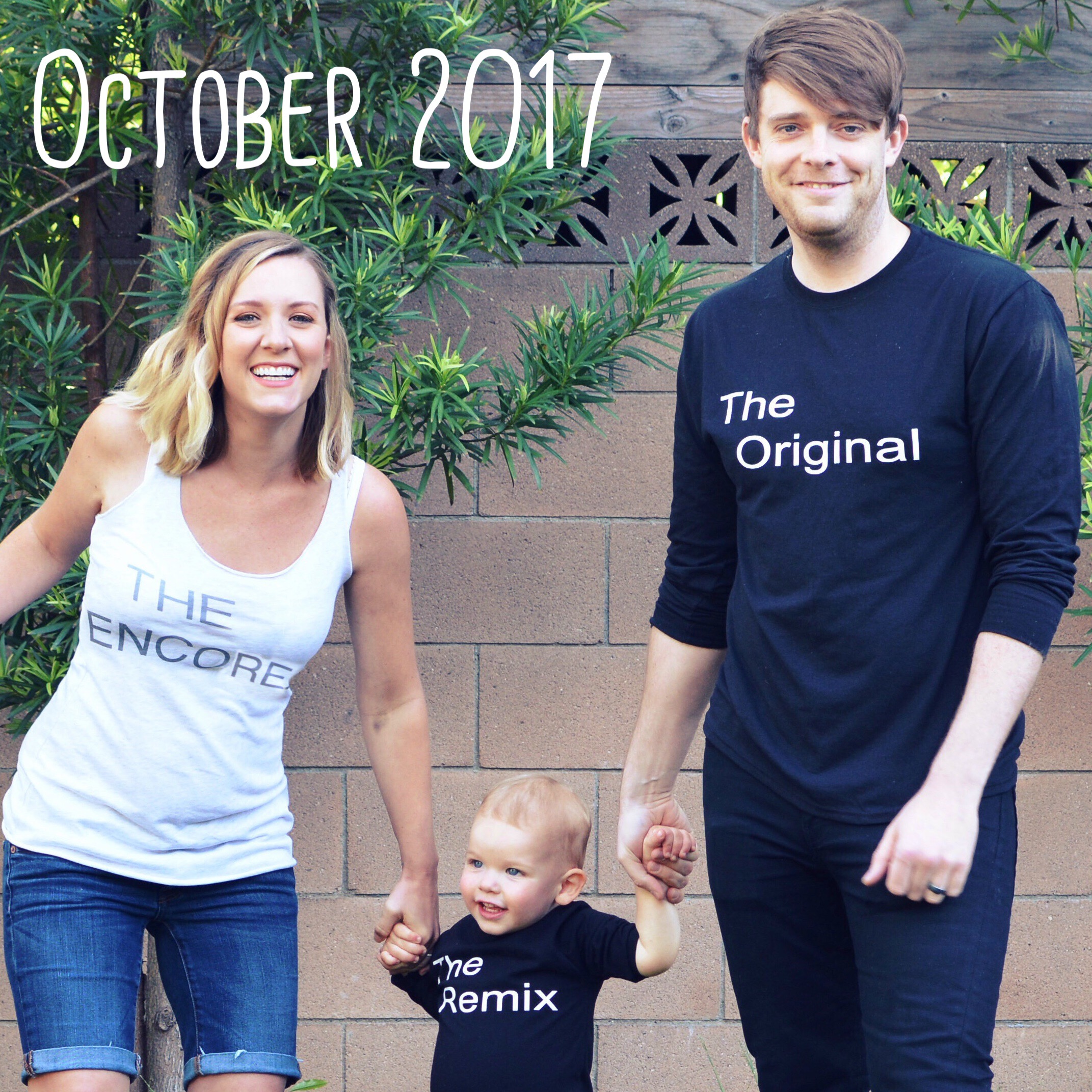 The Original, The Remix and The Encore :) Yes I realize we're in the wrong order, but...toddlers.