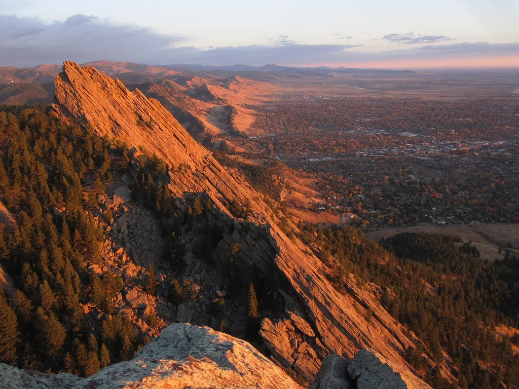 Flatirons at sunrise : David Stillman.jpg