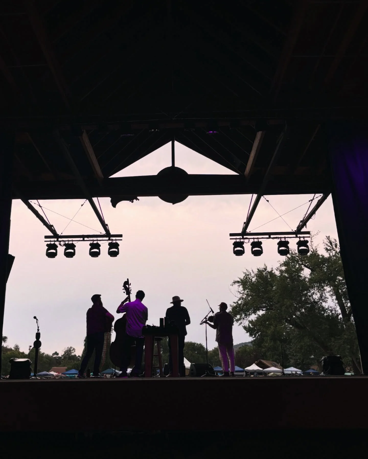 A moment for Rockygrass 2024. It was a pleasure to work this stage with some of my favorite people for a lineup of incredible artists 🌞