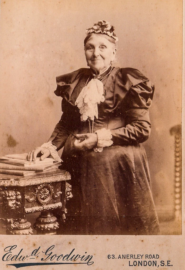 My Great Great Great Grandmother, Elizabeth.