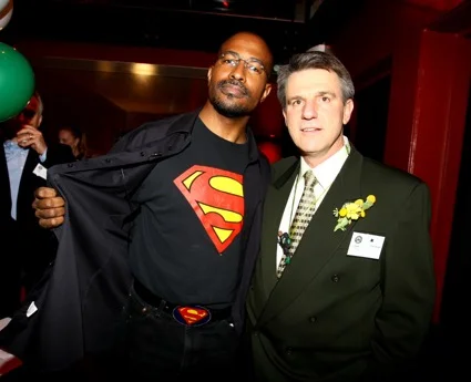With Van Jones, at USGBC Northern California Chapter's inaugural Green Building Super Heroes 