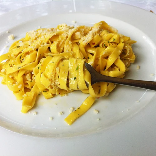 Hjemmelavet fettucini