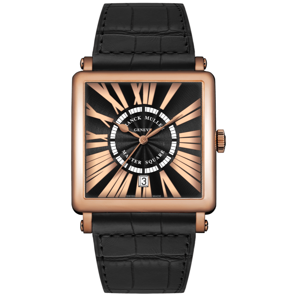 Franck Muller Long Island Big Date 18K Rose Gold Watch Preowned-1200-S6-GG