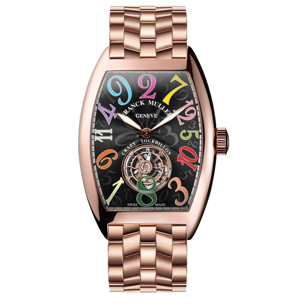 Franck Muller Casablanca 8880 XL Chocolate Dial 18k Rose Gold Automatic Box&Papers