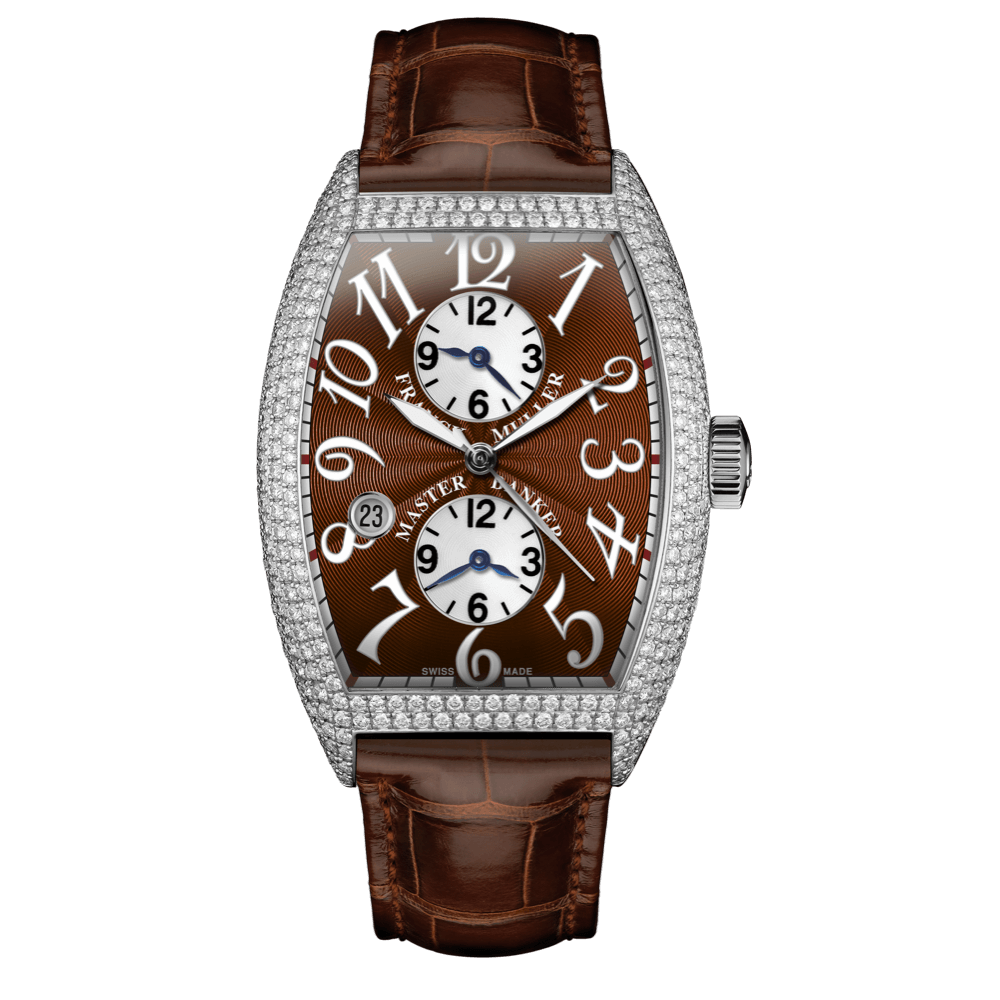 Franck Muller The Complications 2801 S6 Gm White Gold Leather 35mm