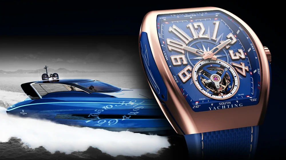 Presentation of the first Franck Muller Yacht in Monaco