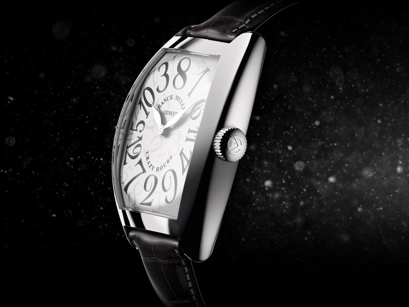 Franck Muller Crazy Hours 18K Rose Gold Men's Watch preowned.8880 CH