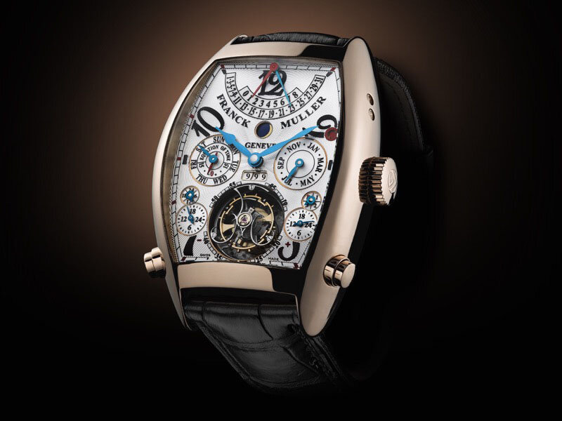 Franck Muller Franck Muller Tonokerbex Chronograph 7880CC AT Silver Dial Used Watch Men's Watches